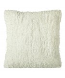 Poszewka futrzana Ness 45x45 kremowa