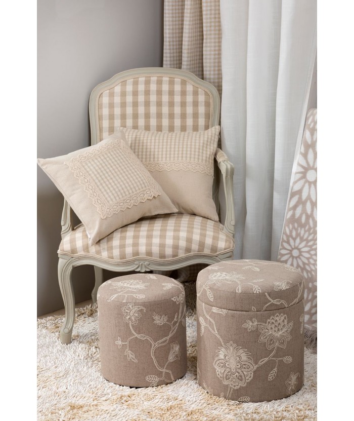 Poszewka Sindy 1 40x40 kremowa Eurofirany Poszewka Sindy 1 40x40 kremowa