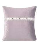 Poszewka velvet Tiana 3 45x45 wrzosowa