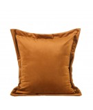 Poszewka velvet Villa 45x45 ruda
