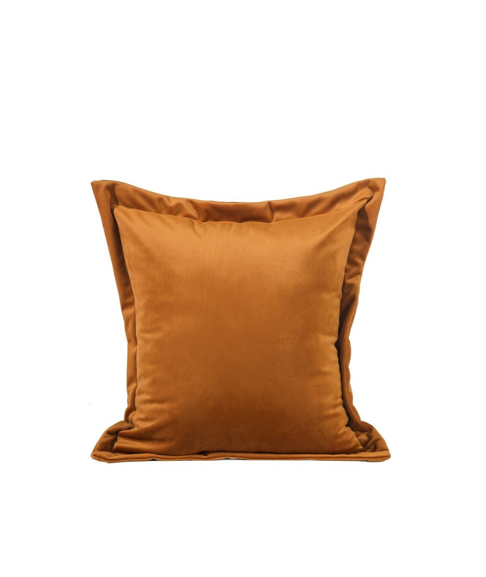 Poszewka velvet Villa 45x45 ruda