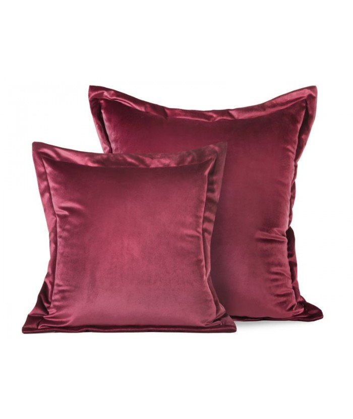 Poszewka velvet Villa 45x45 ciemnozielona
