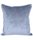 Poszewka velvet Daga 45x45 niebieska