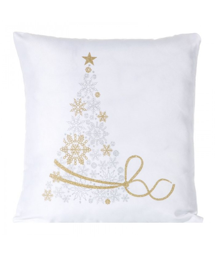 Poszewka Boże Narodzenie Aspazy 2 45x45 biała