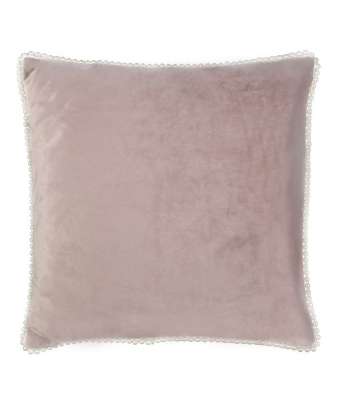 Poszewka velvet Seda 40x40 różowa