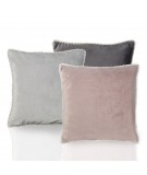 Poszewka velvet Seda 40x40 różowa
