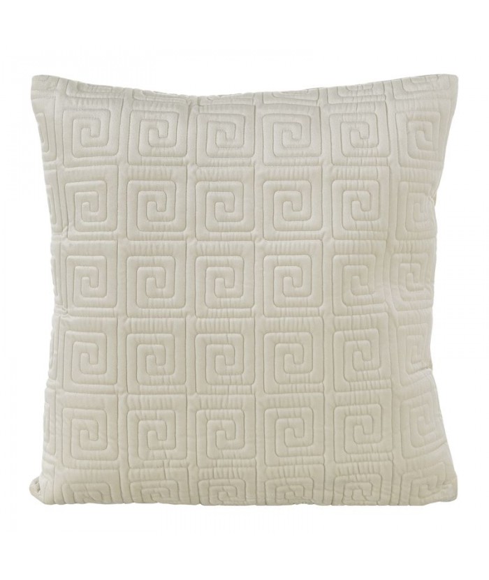 Poszewka velvet Maze 45x45 beżowa