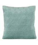Poszewka velvet Maze 45x45 turkusowa