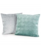 Poszewka velvet Maze 45x45 turkusowa