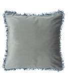 Poszewka velvet Isabel 5 45x45 popielata