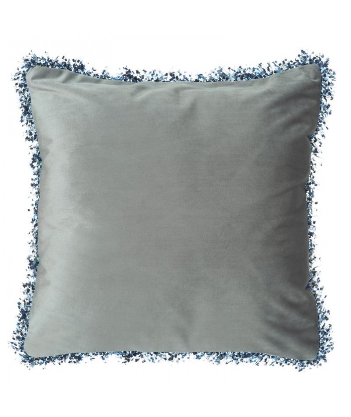 Poszewka velvet Isabel 5 45x45 popielata Eurofirany Poszewka velvet Isabel 5 45x45 popielata
