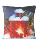 Poszewka Boże Narodzenie podświetlana LED 19 40x40