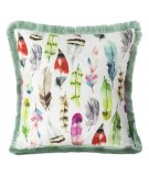 Poszewka velvet Trisha 45x45 kremowa