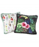 Poszewka velvet Trisha 45x45 kremowa