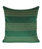 Poszewka velvet Pari 45x45 zielona