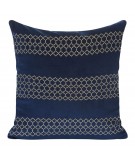 Poszewka velvet Pari 45x45 granatowa