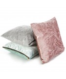 Poszewka Luisa 42x42 srebrna
