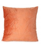 Poszewka velvet Albi 45x45 ruda/srebrna