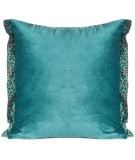 Poszewka velvet Ema 45x45 ciemnoturkusowa