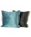 Poszewka velvet Ema 45x45 ciemnoturkusowa