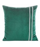 Poszewka velvet Glen 2 45x45 ciemnozielona