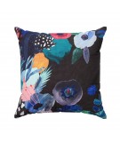 Poszewka Mija 2 45x45 czarna/niebieska