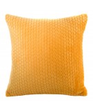 Poszewka pluszowa Zoe 40x40 musztardowa