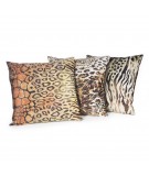 Poszewka velvet Cecil 3 45x45 żółta/czarna