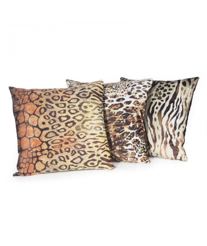Poszewka velvet Cecil 3 45x45 żółta/czarna