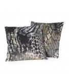 Poszewka velvet Carla 2 45x45 czarna/złota