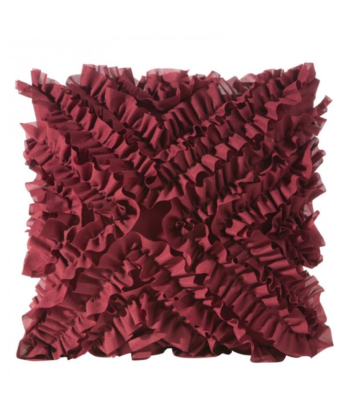 Poszewka Mirena 45x45 bordowa Eurofirany Poszewka Mirena 45x45 bordowa
