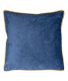 Poszewka velvet Butt 45x45 granatowa/złota