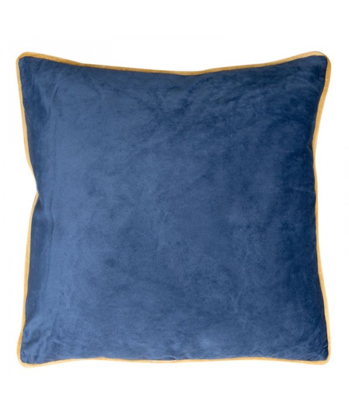 Poszewka velvet Butt 45x45 granatowa/złota