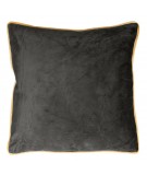 Poszewka velvet Butt 45x45 czarna/złota