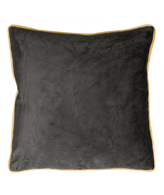 Poszewka velvet Butt 45x45 czarna/złota