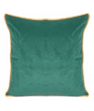 Poszewka velvet Butt 45x45 ciemnozielona/złota
