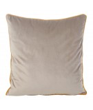 Poszewka velvet Butt 45x45 beżowa/złota