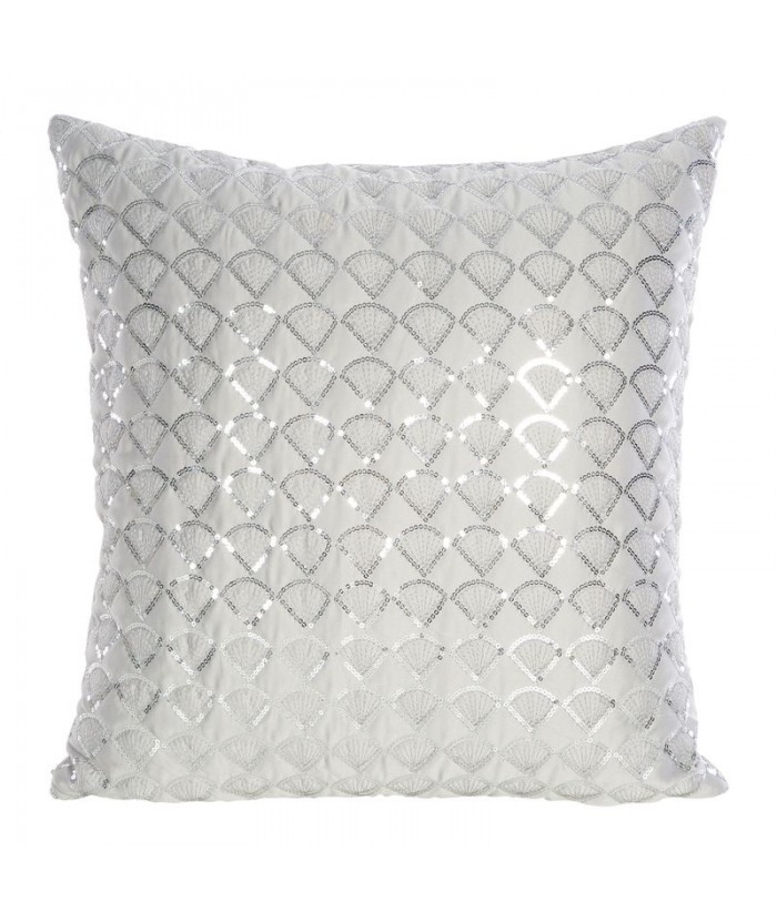 Poszewka velvet Margot 45x45 srebrna