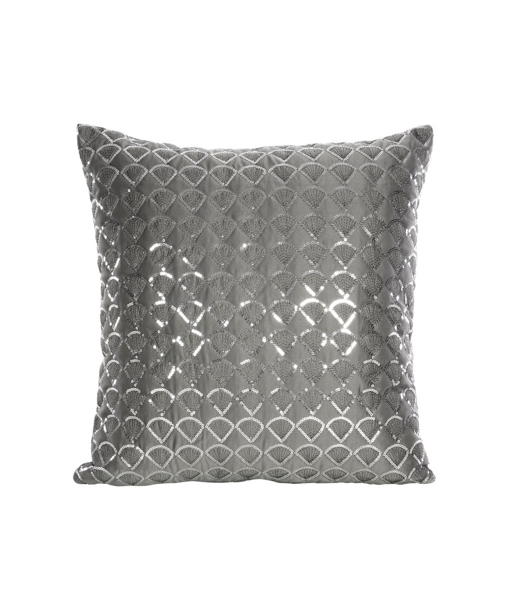 Poszewka velvet Margot 45x45 grafitowa