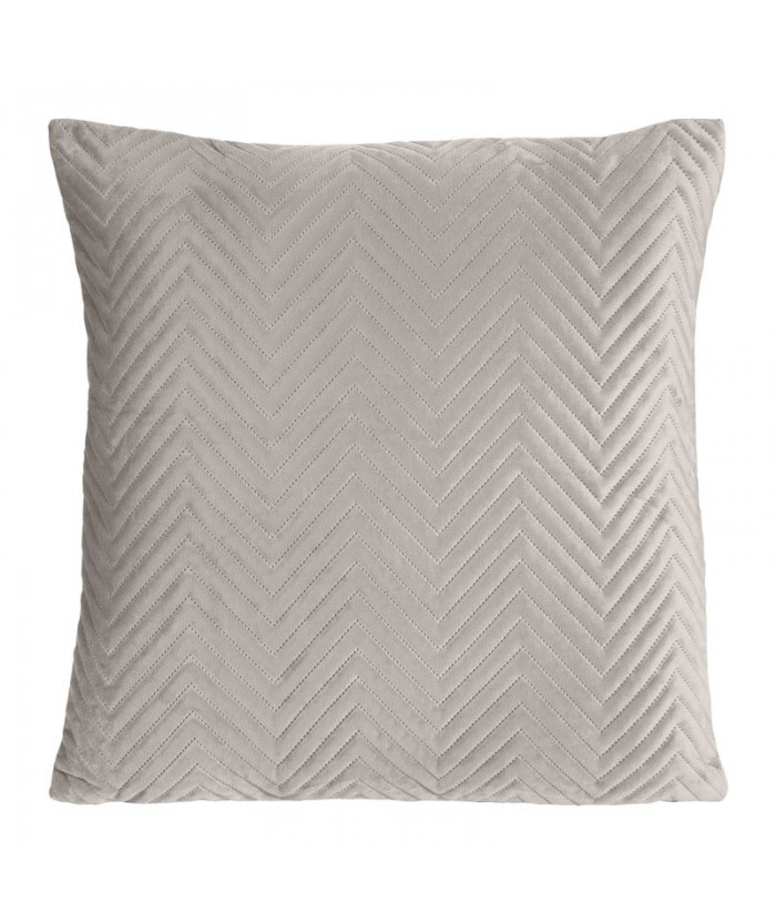 Poszewka velvet Sofia 45x45 beżowa Eurofirany Poszewka velvet Sofia 45x45 beżowa