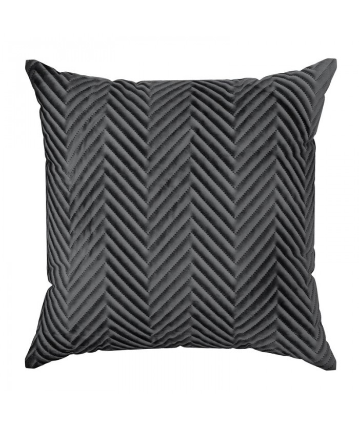 Poszewka velvet Sofia 45x45 czarna 