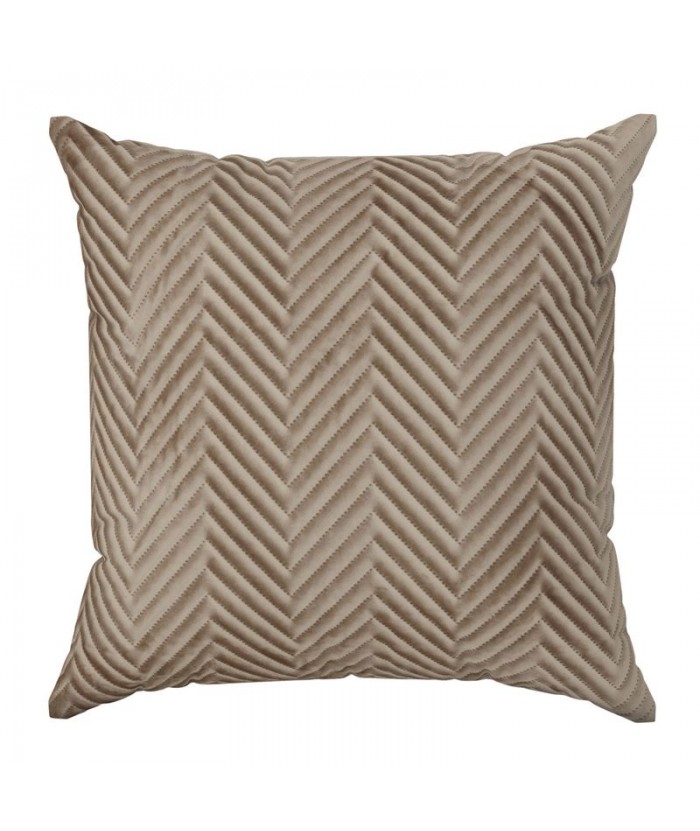 Poszewka velvet Sofia 45x45 brązowa Eurofirany Poszewka velvet Sofia 45x45 brązowa