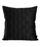 Poszewka velvet Ria 3  45x45 czarna 
