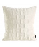 Poszewka velvet Ria 3  45x45 kremowa 
