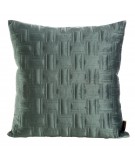 Poszewka velvet Ria 3  45x45 ciemnomiętowa 