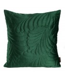 Poszewka velvet Ria 4  45x45 ciemnozielona 