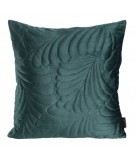 Poszewka velvet Ria 4  45x45 ciemnoturkusowa 