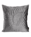 Poszewka velvet Ria 4  45x45 srebrna 