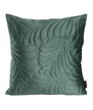 Poszewka velvet Ria 4  45x45 ciemnomiętowa 