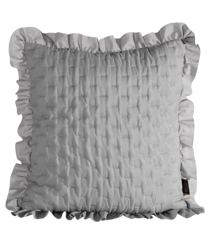 Poszewka mikrofibra Libi 45x45 srebrna Eurofirany Poszewka mikrofibra Libi 45x45 srebrna